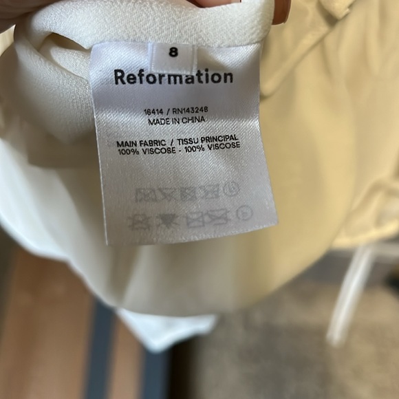 NWT Reformation Cantaloupe Top - Picture 4 of 5
